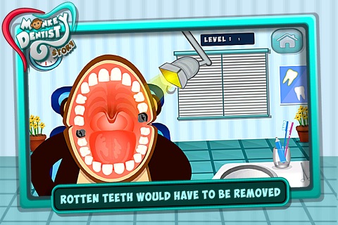 Monkey Dentist Story screenshot 3