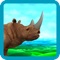 Turbo Rhino Obstacle Race Free 3D Animal Race Game