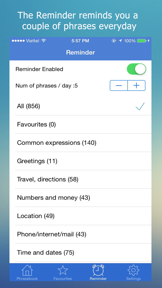 Phrasebook: Learn to Speak English screenshot