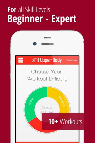 xFit Upper Body – Daily Workout for Sexy Lean Chest, Back and Arm Muscles screenshot 2