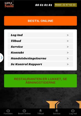 Lifli Sushi Aalborg screenshot 2