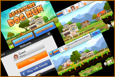 A Dog Run Adventure: Best Super Fun Doge Race Game Free screenshot 4