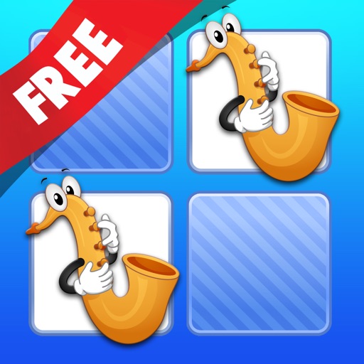 Free Memo Game Music Instruments Cartoon Icon