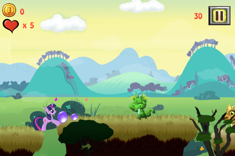 Unicorn vs Dragon: Journey to Magic Rainbow Valley screenshot 4