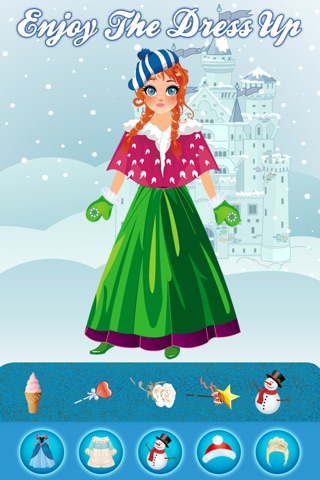 The Ice Princess Snow Fashion Dress Maker - Free Edition screenshot 3