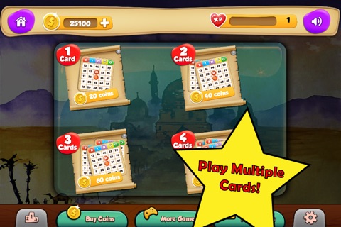 Pyramid Bingo of Egypt - Daubs of Egyptian Bliss screenshot 2