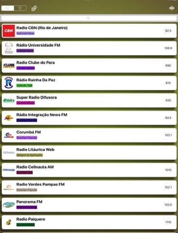 Screenshot #6 pour Rádios Brasil - Rádio Grátis / Todas as Rádios FM e AM Brasileiras