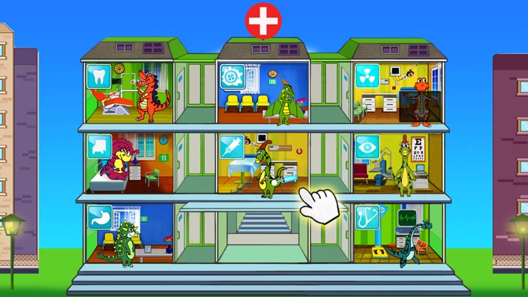 Dr. Dino - Educational Doctor Games for Kids & Toddlers Education