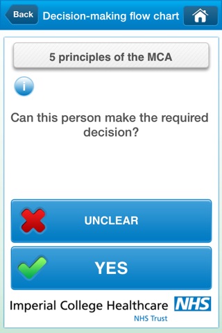 MCA & MHA Decision Pathways screenshot 3