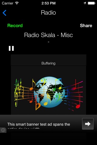 Bosnia Radio News Music Recorder screenshot 2