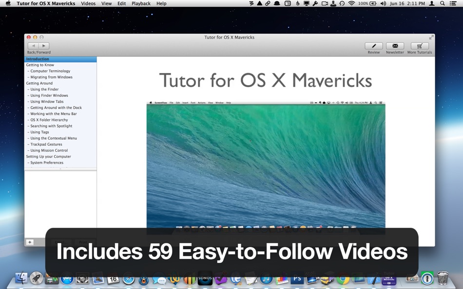 Tutor for OS X Mavericks - 1.4 - (macOS)