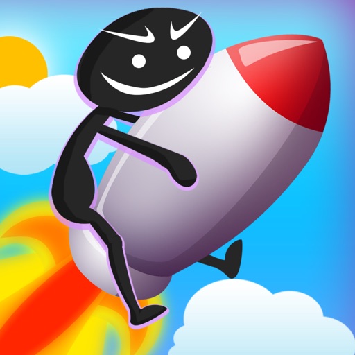 Stick-Man Jump: Super Fight Jumper Trampoline War Adventure Game 2 iOS App