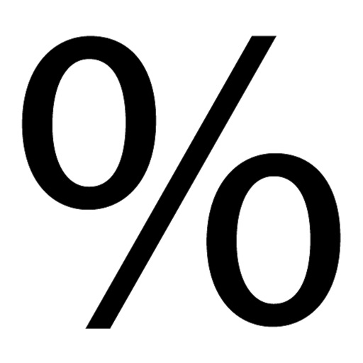 Basic Percent Calculator icon