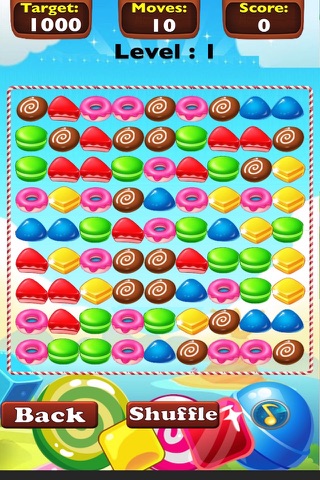 Crunch Kandy Boom HD-Match and Crush Cookies screenshot 2