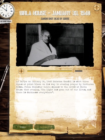 Who Killed Gandhi? An Interactive History of the Assassination of Mahatma Gandhi screenshot 3