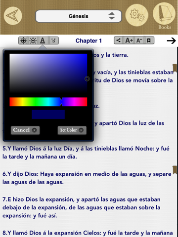 La Santa Biblia (Spanish Bible) screenshot 4