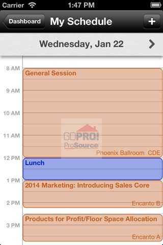 ProSource 2014 Winter Convention screenshot 3