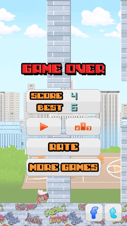Floppy King James in: Basket-ball Chase and Impossible Hoop Bouncing
