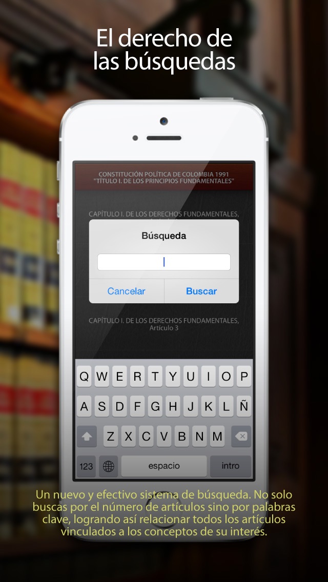 Screenshot #2 pour iLey CO - Constitución y Códigos de Colombia