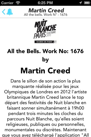 All the bells : votre cloche pour Nuit Blanche 2013 ! screenshot 3