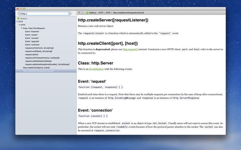 Screenshot #2 pour Node.js HandBook