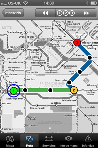 Berlin Metro - Map and route planner by Zuti screenshot 2