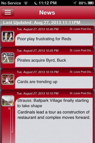 St. Louis Baseball Live screenshot 4