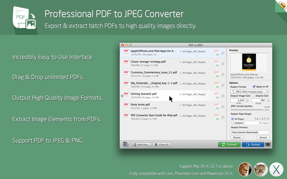 PDF to JPEG by Flyingbee - 1.3 - (macOS)