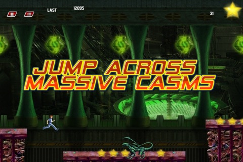 Alien Run - Extreme Outer Space Saga Running Game screenshot 3