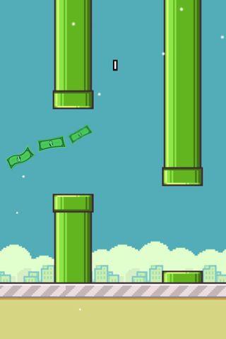 Flappy Money Clickers - Make it Rain As Your Wish screenshot 3