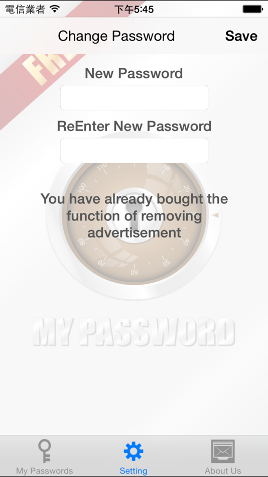#5. My Password Locker Free (iOS) 由: IGEARS TECHNOLOGY LTD