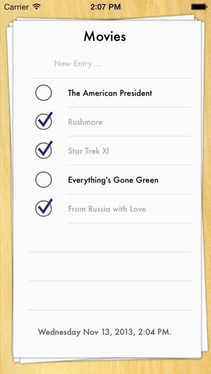 Check - A Beautiful Checklist