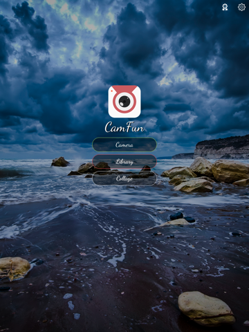 Pic Snap Collage - Frame and Crop Your Photo Grid Creations Maker iPad screenshot