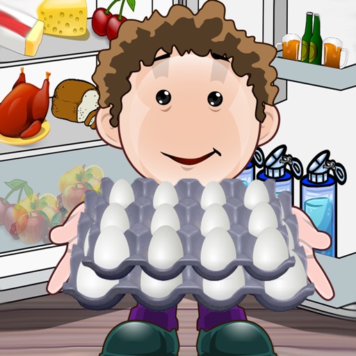 Clean the fridge in the kitchen - a family task game - Free Edition iOS App