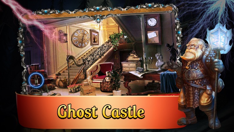 Ghost Castle Hidden Objects Game : Hidden Object Game in Dark,Horror and Mysterious Night