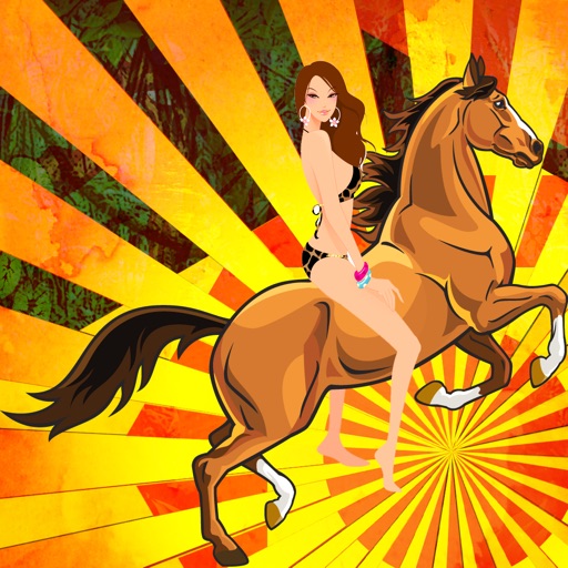 Wild Ride Horse Run Jump : The sexy lingerie agility horseback race in the Woods - Free Edition Icon