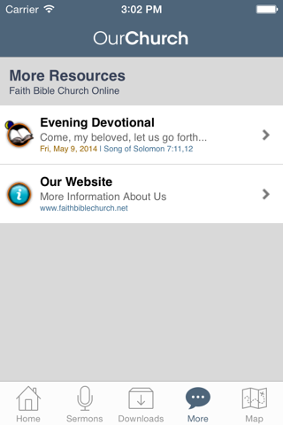 Faith Bible Church screenshot 4