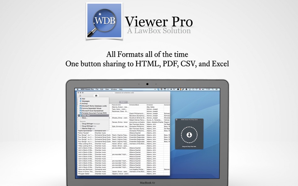#4. WDB Viewer Pro (macOS) 由: LawBox LLC