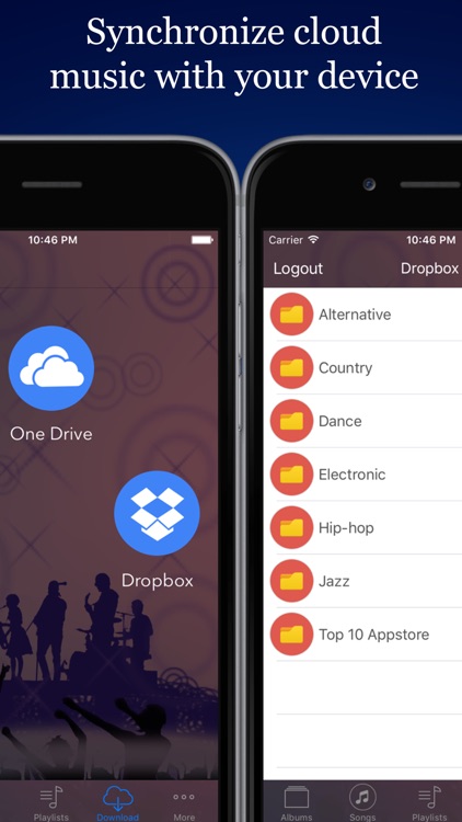 SpaceMusic - My Cloud Music for Platform Cloud.