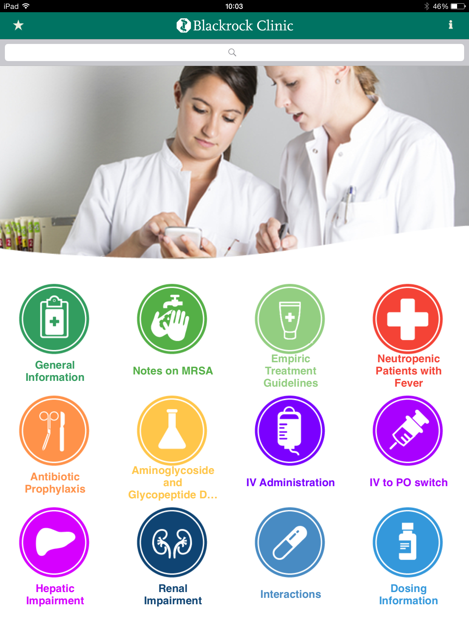 Blackrock Clinic Antimicrobial Guidelines in Adults screenshot 7