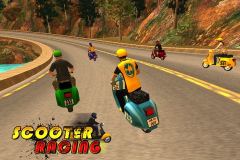 Scooter Racing ( 3D Bike Racing Games ) screenshot 4