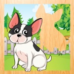 Animal Dog-s And Cute Puppies Puzzle Game For Babies and Young Kids Spot The Shadow