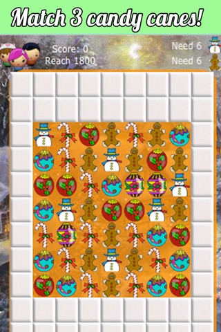 Christmas Match 3 Puzzles - Decorate the Kids Tree Adventure screenshot 2
