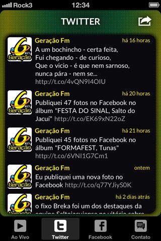 Rádio Geração FM screenshot 2