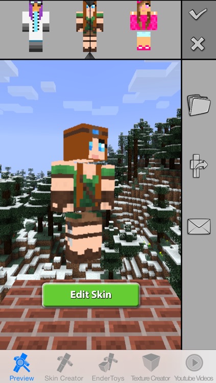 Girls Skins Pro for Minecraft Game Textures Skin screenshot-4