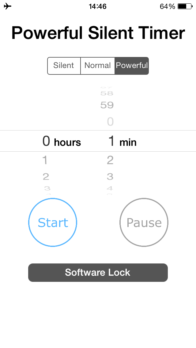 Screenshot #3 pour Powerful Silent Timer – Vibration Alarm for Library, Train etc.