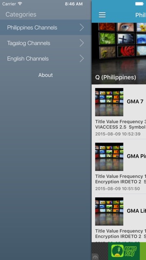 Philippines TV Channels Sat Info(圖1)-速報App