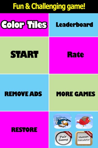 Color Tiles - Don't tap the wrong color tiles screenshot 4