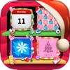 クリスマスホーム画面棚壁紙ザイナー - iOS 7 Edition