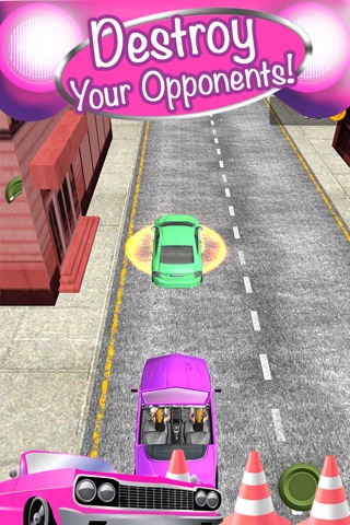 3D Fun Girly Car Racing screenshot 3